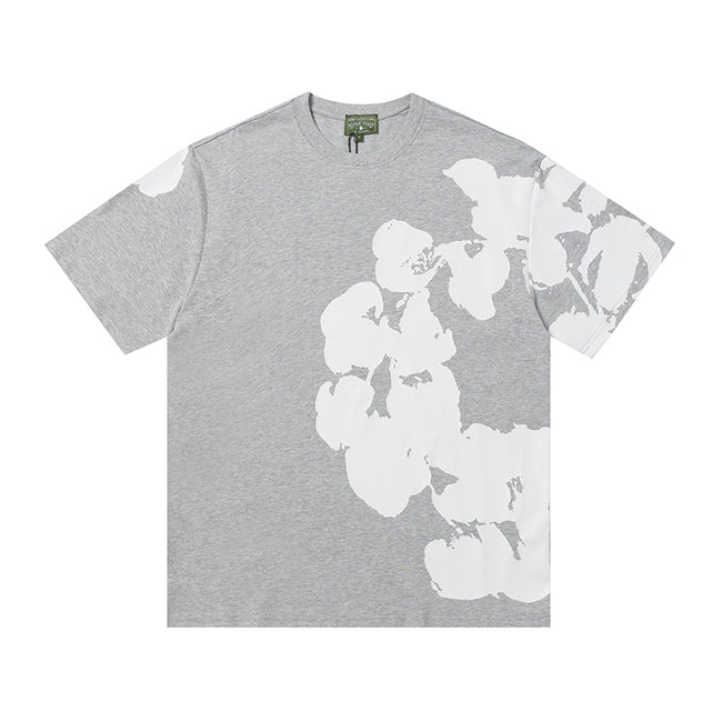 Denim Tears Heather Gray Oversized T-Shirt Hover Image