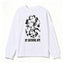 BAPE Style "BY BATHING APE" Camo Ape Head Long-Sleeve Tee - White/Monochrome Camo