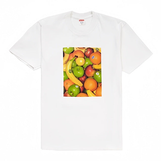 Supreme Fruit Photo Graphic Tee – White Hover Image