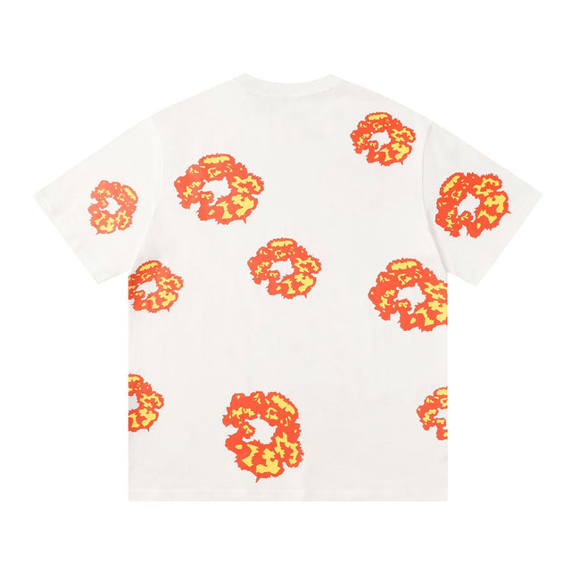 Denim Tears White Oversized  T-Shirt Main Image