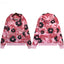 Denim Tears  Pink Camo Cotton Wreath Print  Hoodie