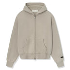 Fear Of God Essentials Classic Fleece Timber Zip-Up Hoodie (SS25)